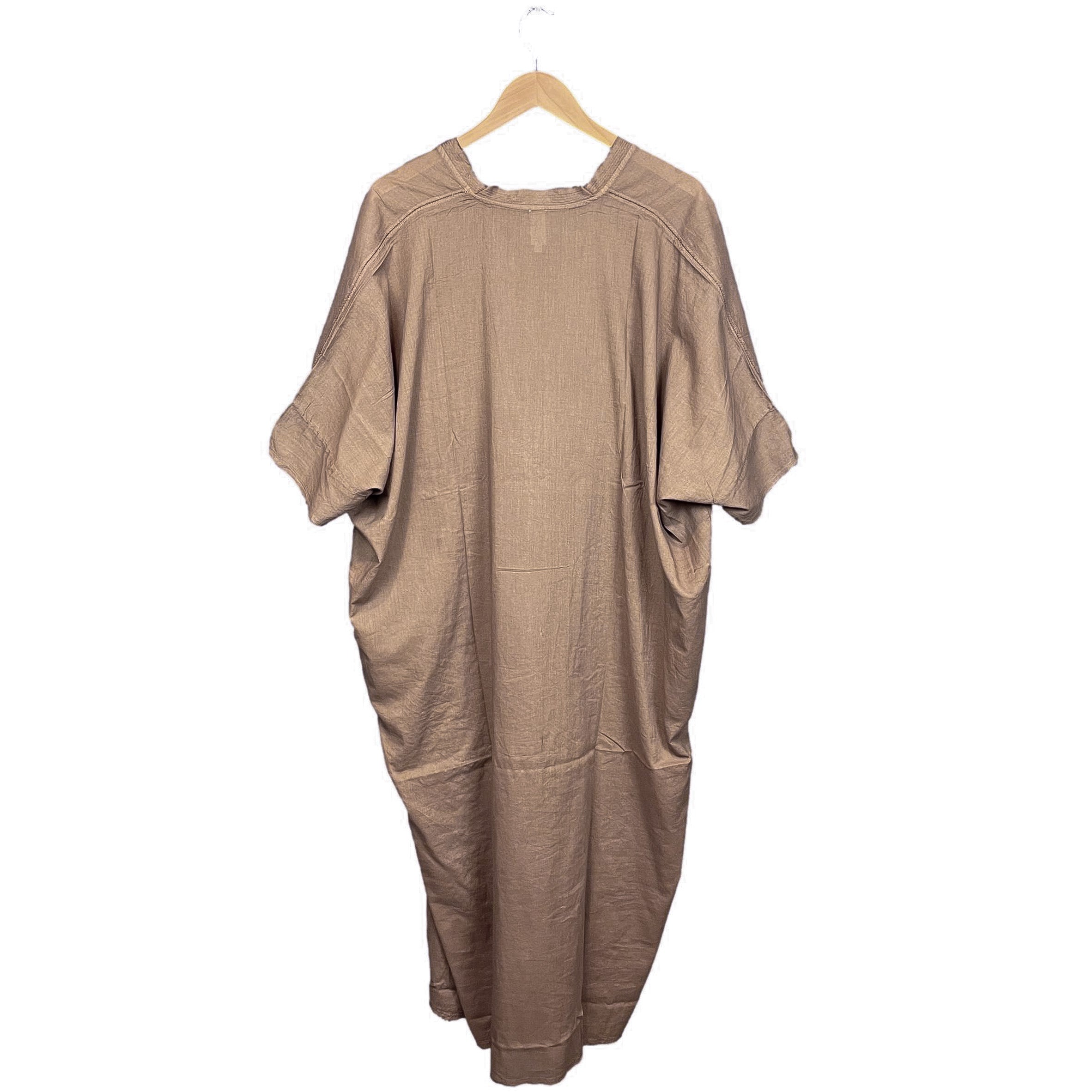 Brown Cotton Kaftan