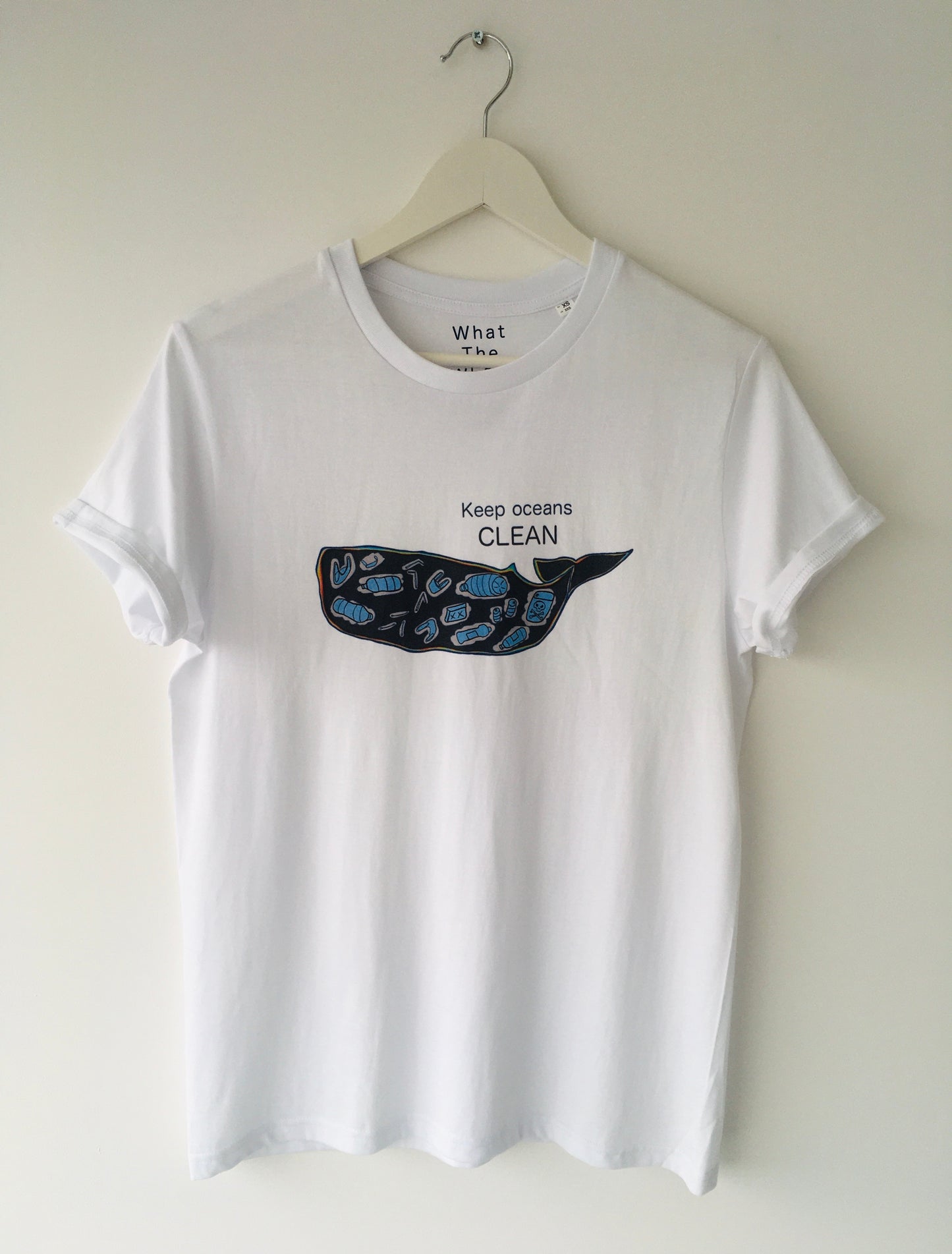 Keep Oceans Clean New Version Organic Cotton T-shirt