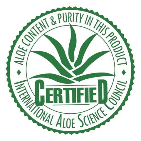 Label de certification de l'aloe vera