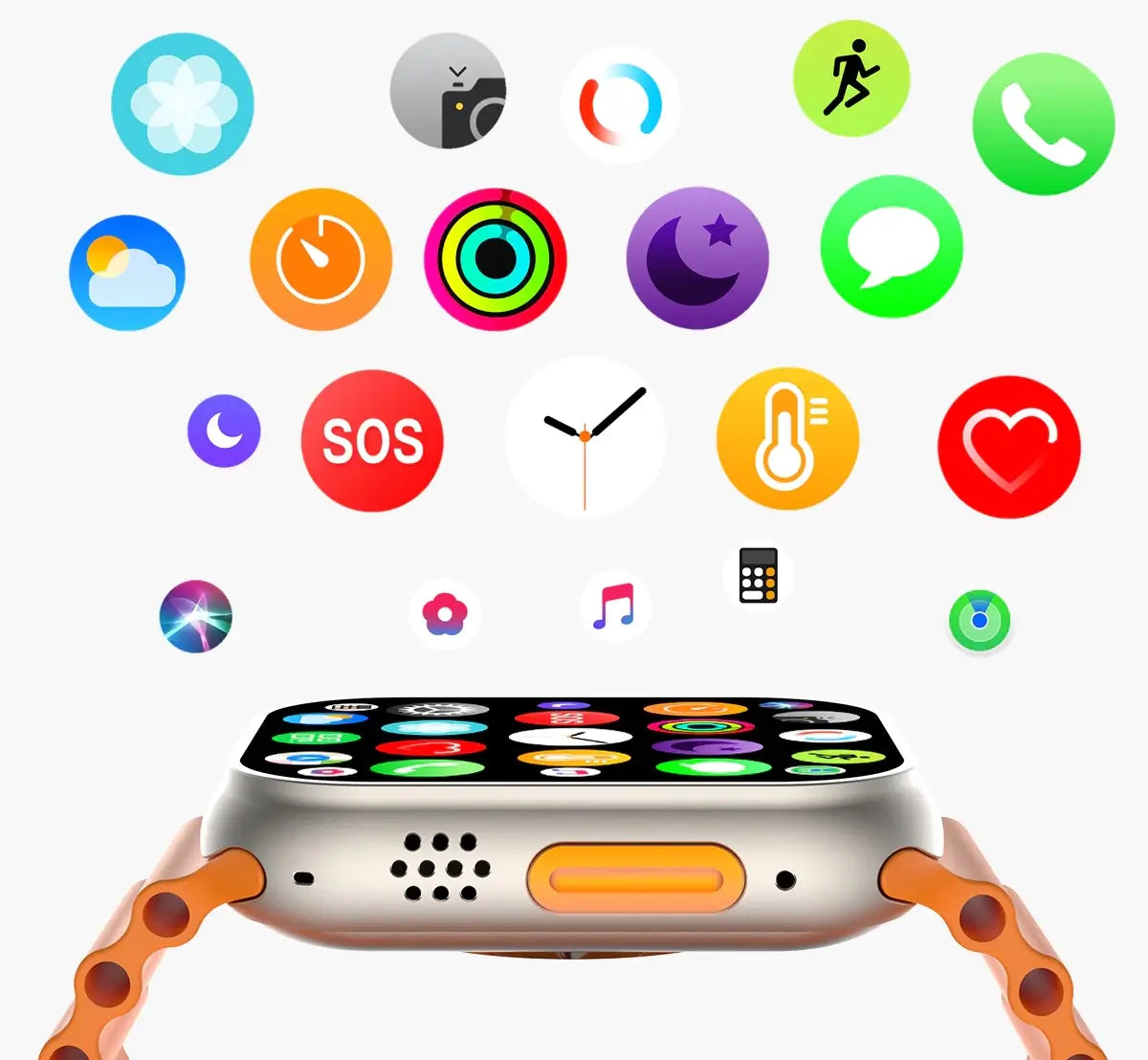 smart functions of ultra smart watch