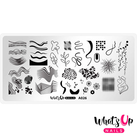 Whats Up Nails - B054 Haul 'r Win Stamping Plate