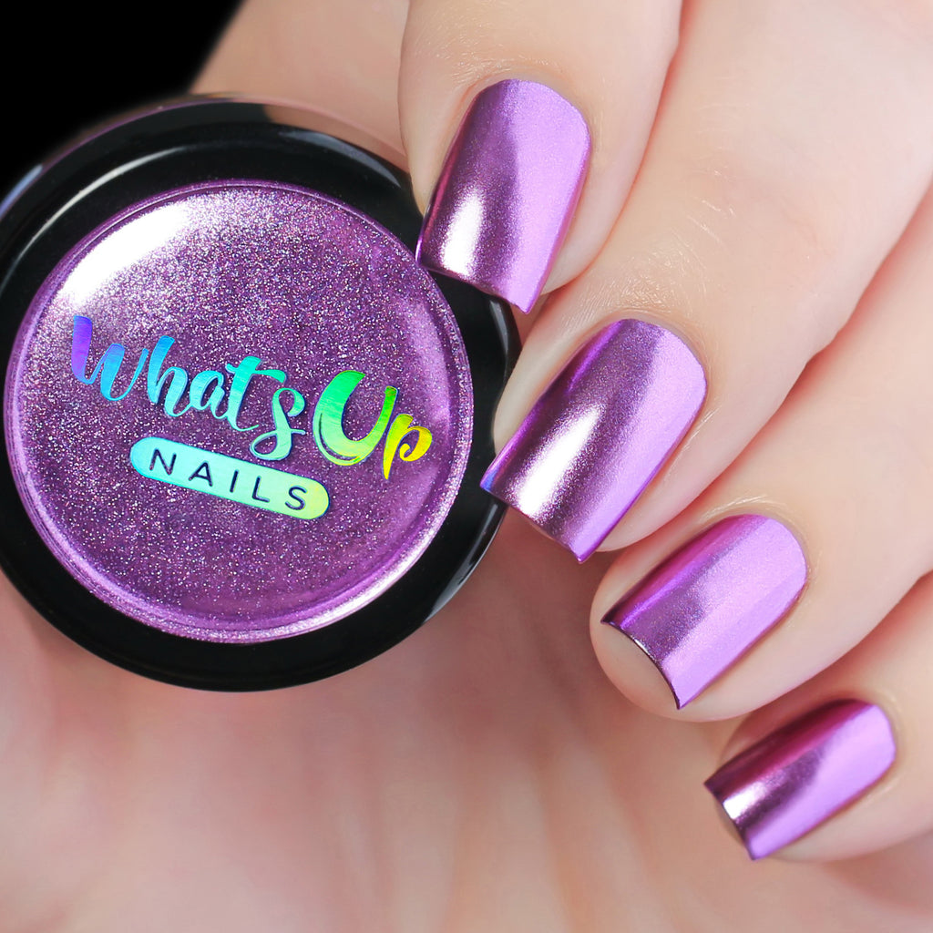 Lilac Chrome Powder - Whats Up Nails