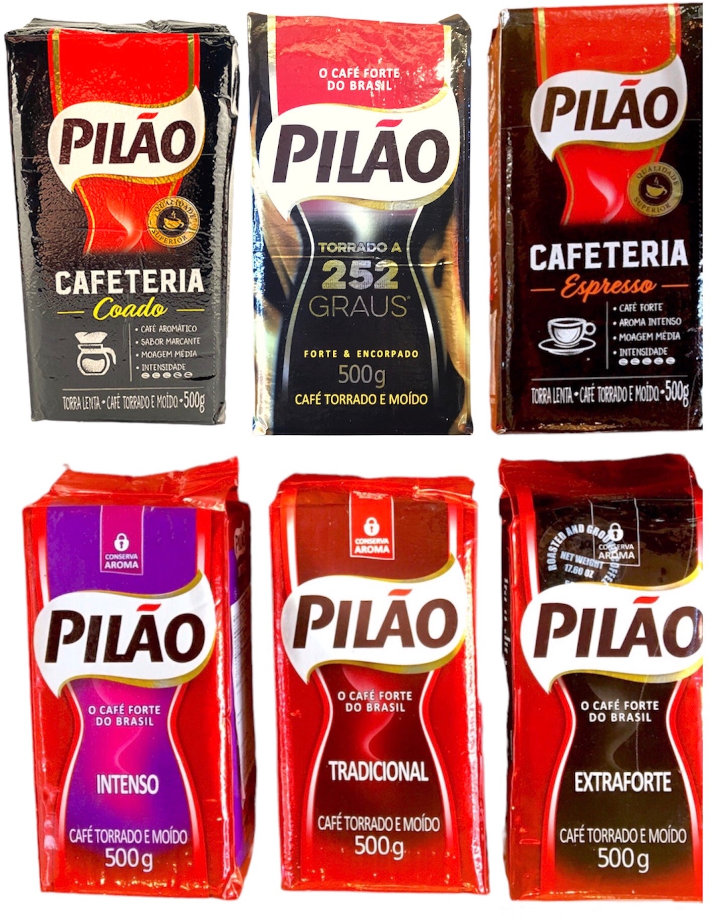 Pilão Coffee (500g) | Café Pilão (500g) – Brazil Connection by MINAS