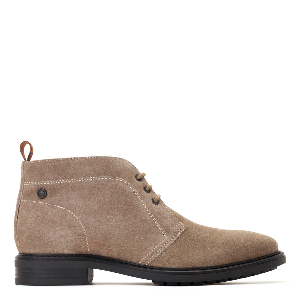 Base London Mens Kilby Suede Sand Suede Chukka Boots UK 7