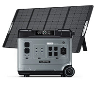 P5000 + 400W Portable Solar Panel