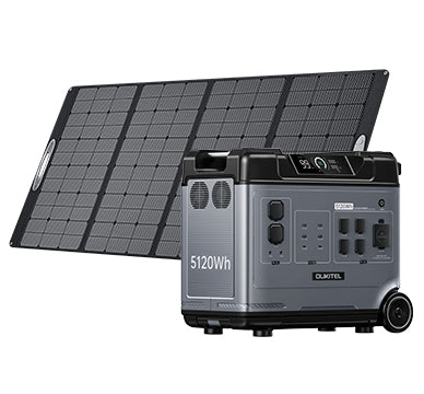 P5000 + 400W Portable Solar Panel