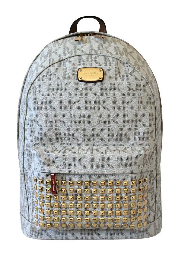 michael kors jet set backpack gold