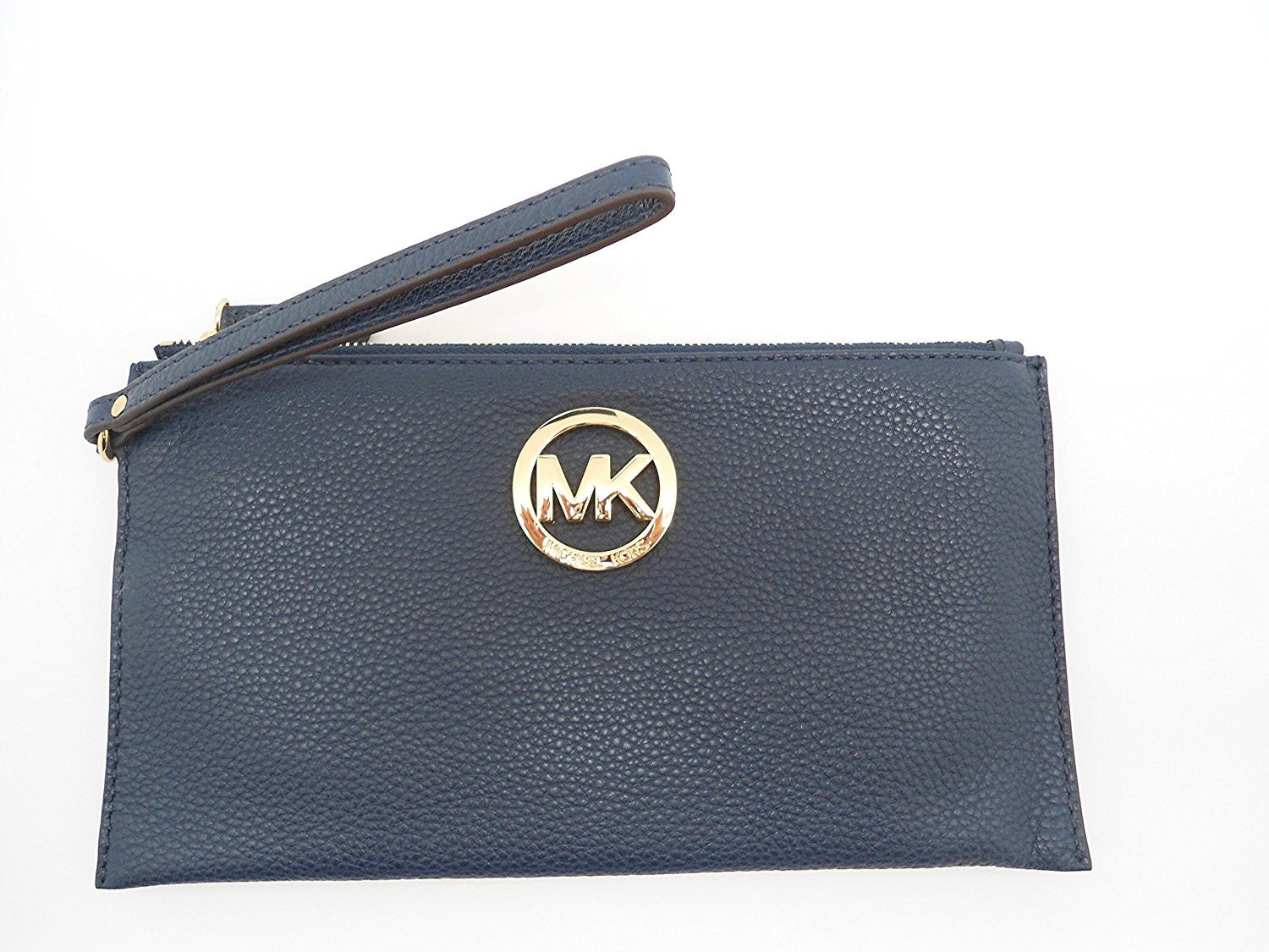 michael kors navy clutch