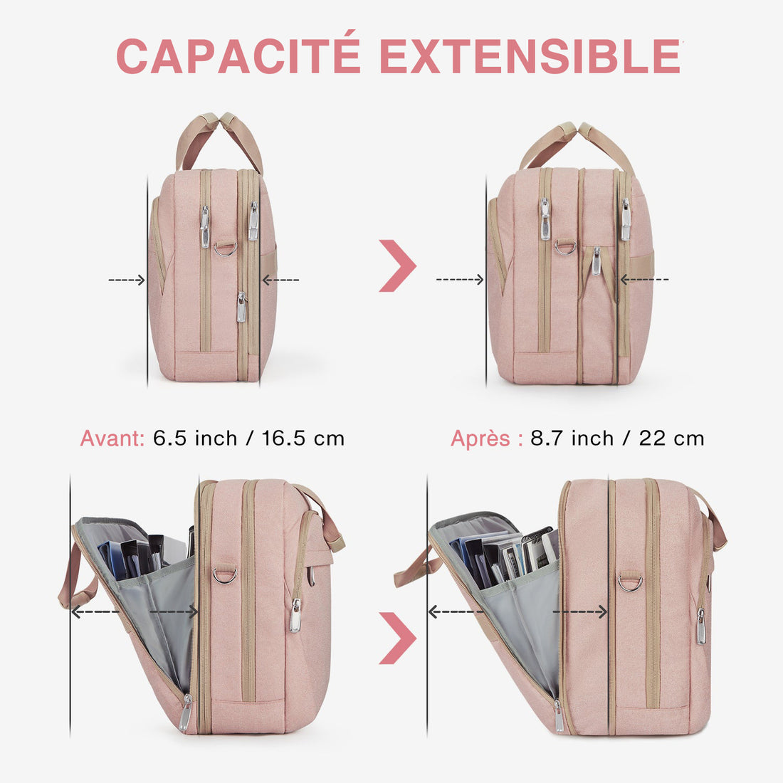 Des sacs à dos dans tous les styles pour ordinateur portable