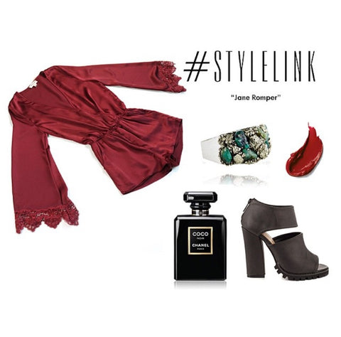 Style Link Miami - Summer Outfit Ideas - Jane Marsala Romper