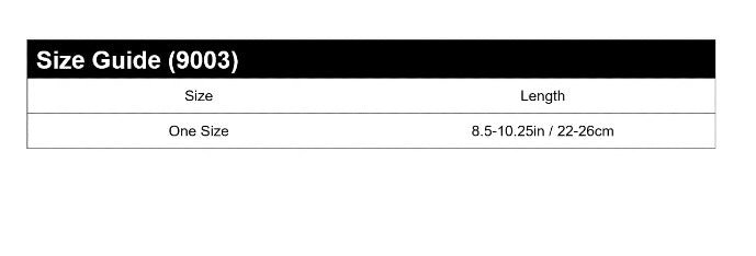 3206 Size Chart