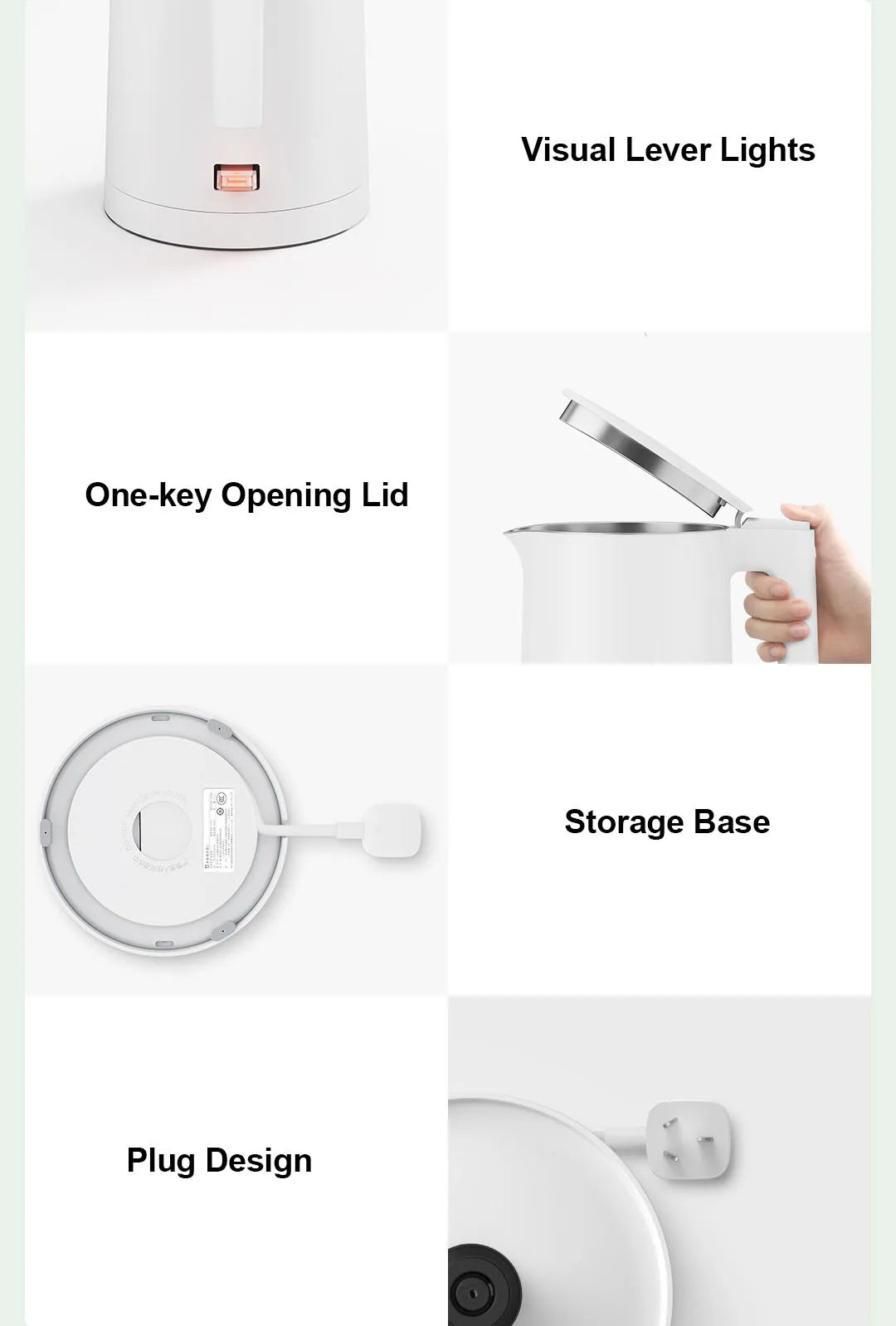 Electric Kettle with Fast Boil