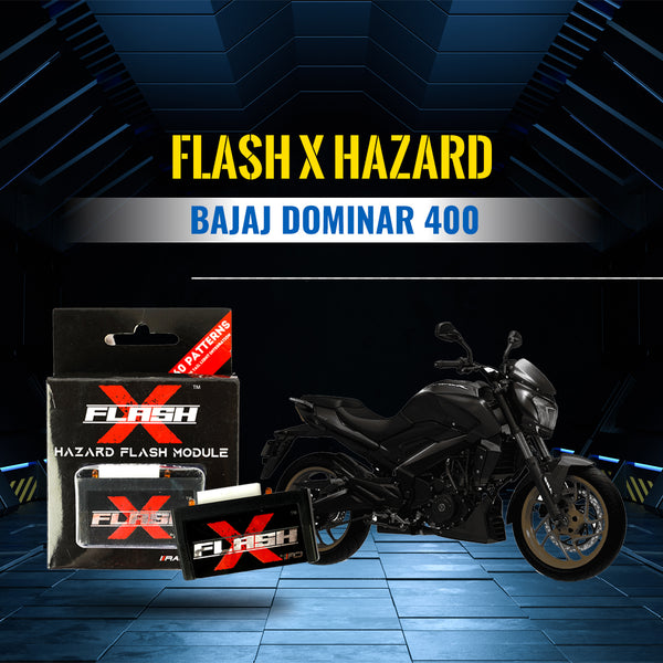 Flash X Hazard For Bajaj Dominar 250