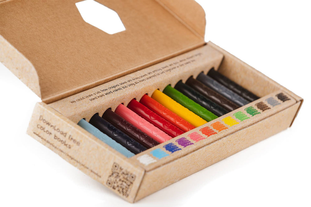 Crayon Rocks Set (32 Colors) For Kids - Happy Little Tadpole