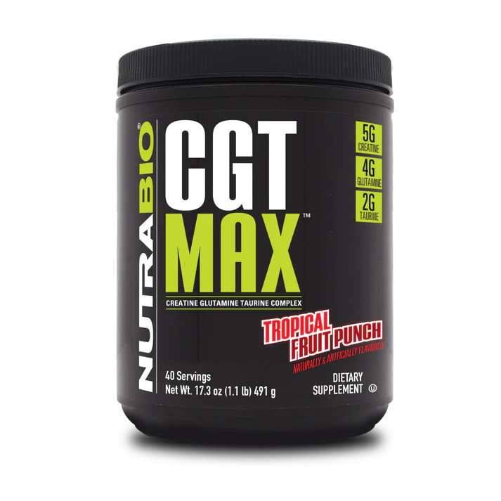 NutraBio CGT-MAX Powder – 40 Servings