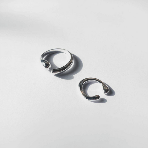 Khai jewelry「The Bean Set 1 - Sterling Silver」