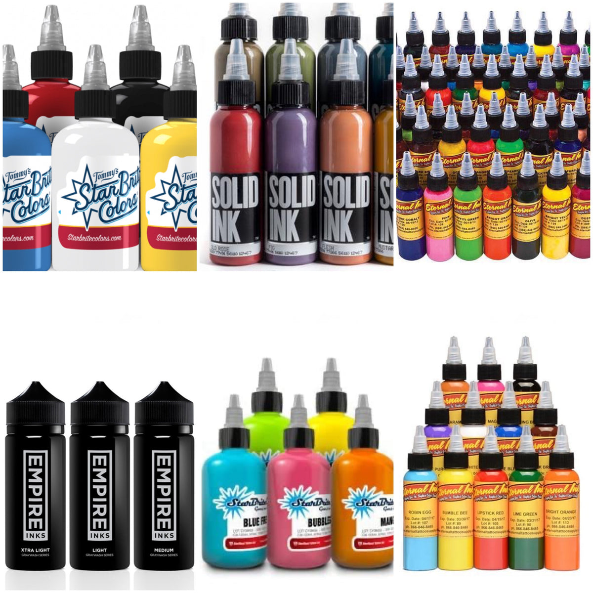 Color Tattoo Inks  Graywash Inks  True Tattoo Supply