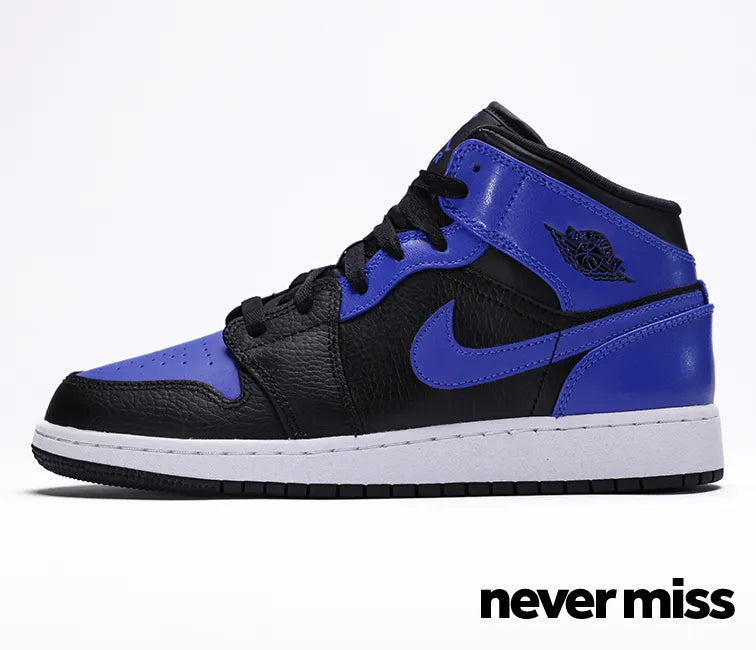 Nike Air Jordan 1 Mid 'Hyper Royal' (GS) – never miss