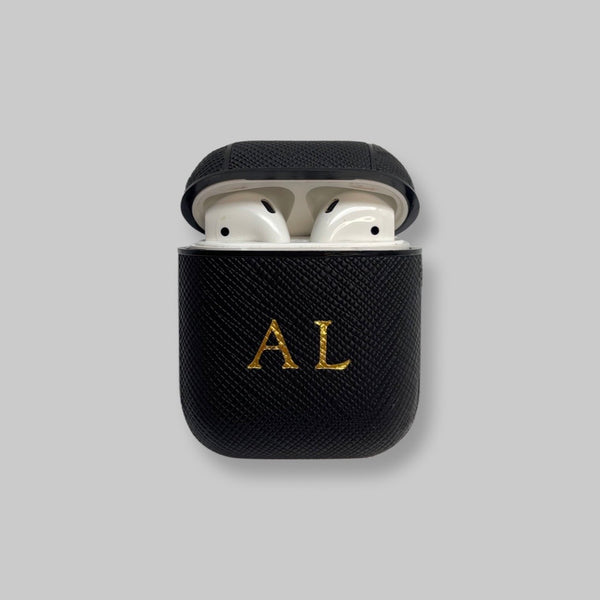 Personalised AirPods 1/2 Case in Latte Leather – Kaffein Australia