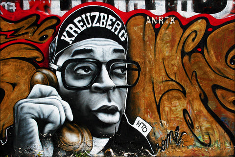 Graffiti of Spike Lee by MTO.