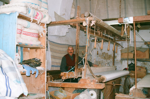 Handloom textile making