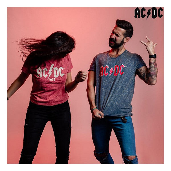 T-shirt med kortärm Dam ACDC