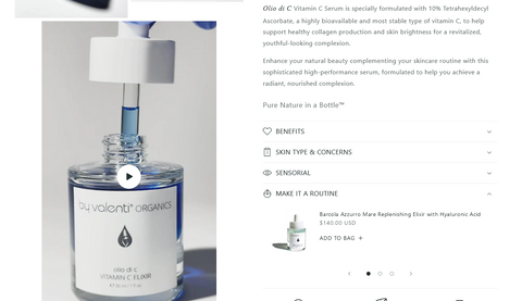 Sensorial in skincare and how copycats like Herbivore steals from small companies