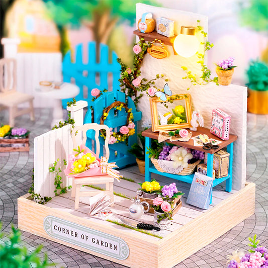 Mini Cenário Biblioteca Under The Cherry Blossoms – Magia e Imaginacao