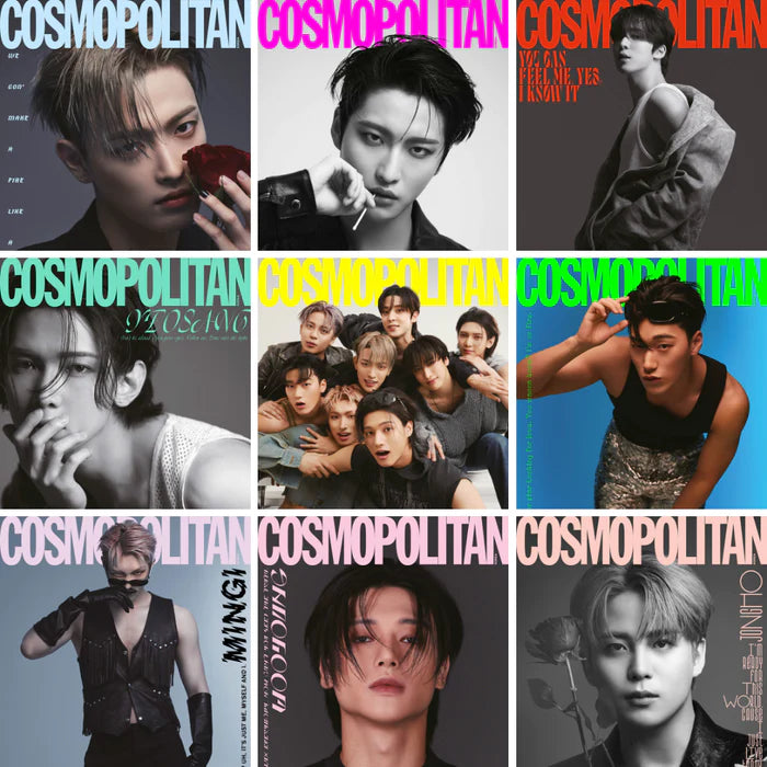ATEEZ - COSMOPOLITAN Korea Magazine - August 2023