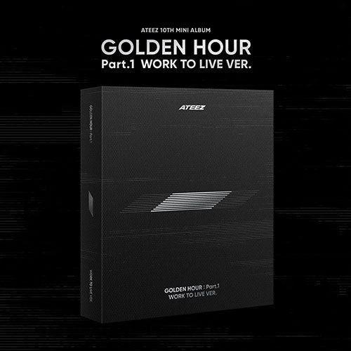 ATEEZ - 10th Mini Album [GOLDEN HOUR Part.1] Work To Live)