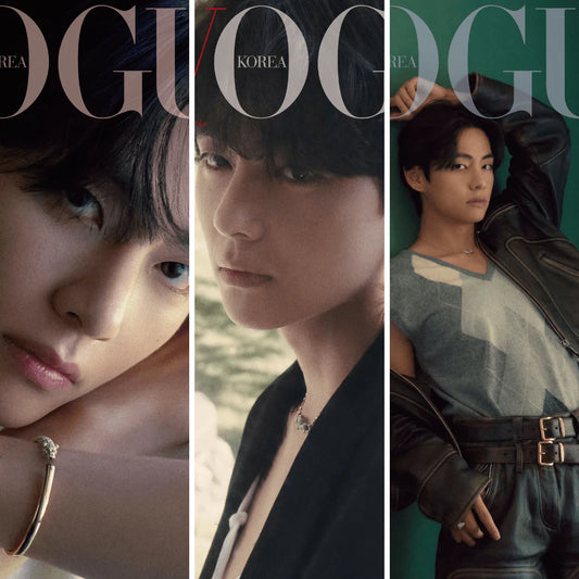 KPOP NW - V - VOGUE Korea - OCT. 2022 Issue (D, E, F) – Kpop NW