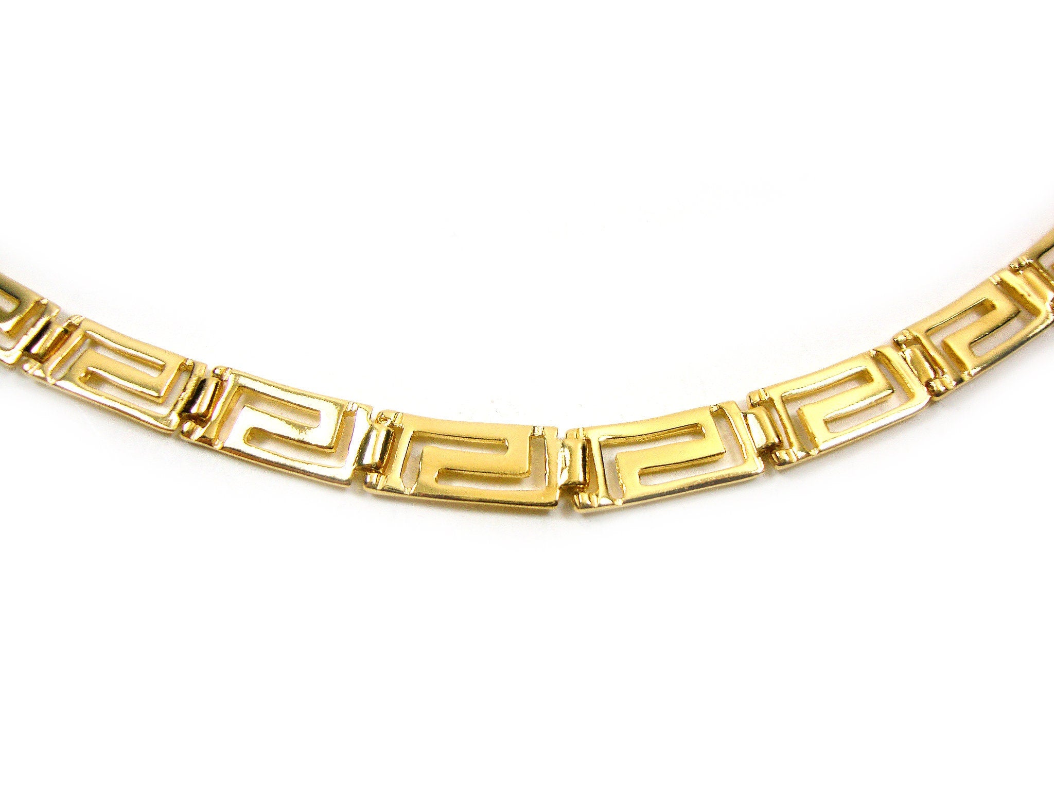 Greek Key Design Necklace | Buy Online | Free Insured UK Delivery
