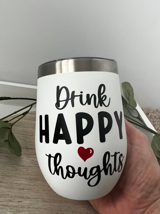 Champagne Tumblers with Custom Text