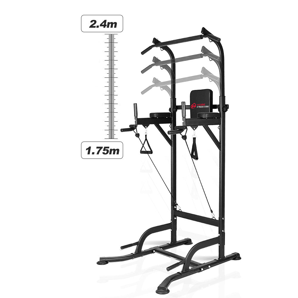 bescherming Leger Boekwinkel Multifunctionele Dip Station Pull Up Bar met verstelbare hoogte -  HomeFitnessCode - NL