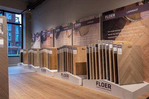 Floer dealer showroom vloerenwinkel Solza