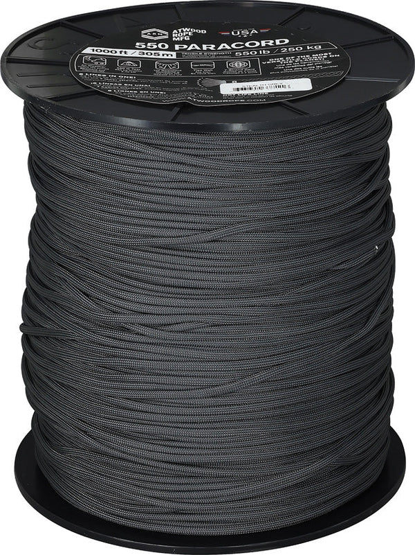 Atwood Rope MFG 95 Paracord Black