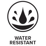WATER RESISTANT