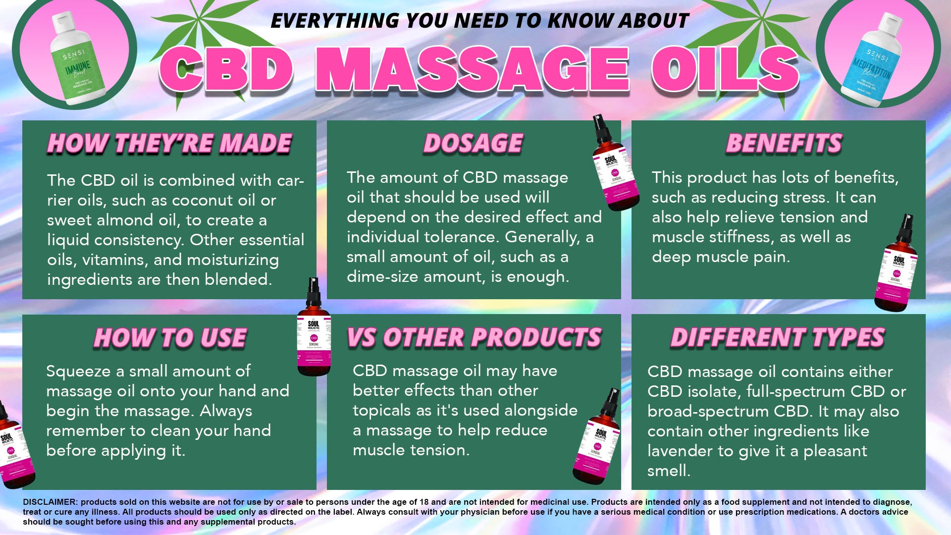 What Can I Use CBD Massage Oils for?