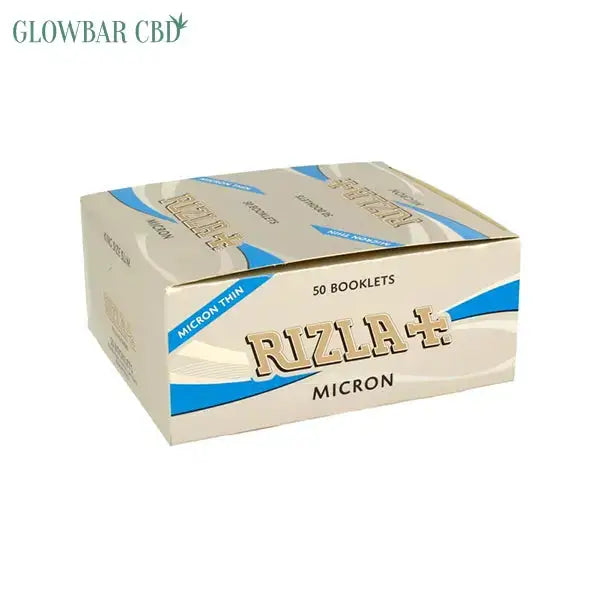 Shop 50 Micron King Size Slim Rizla Rolling Papers - £34.50 - Glow Bar  London