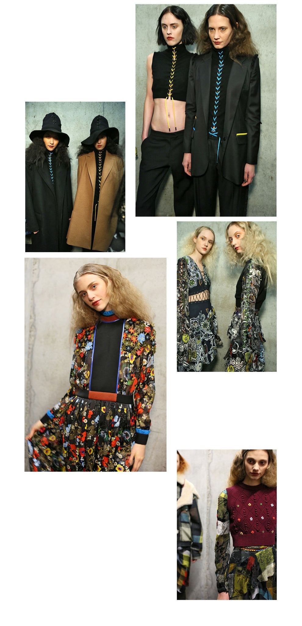 Preen AW15 Behind the scenes