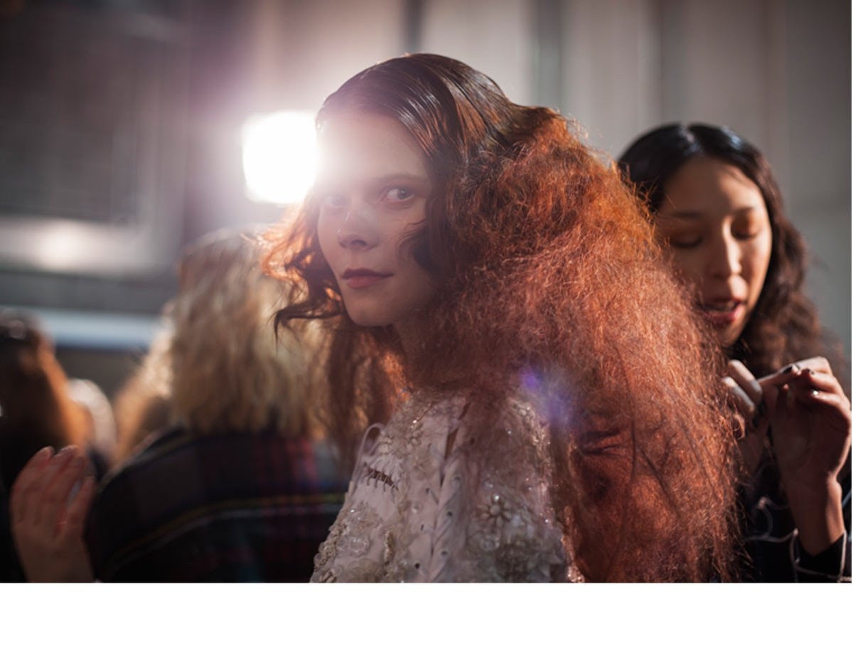 AW15 Preen backstage