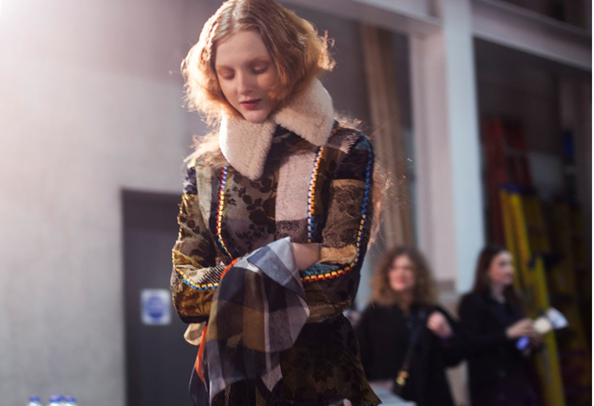 Behind the scenes at Preen AW15