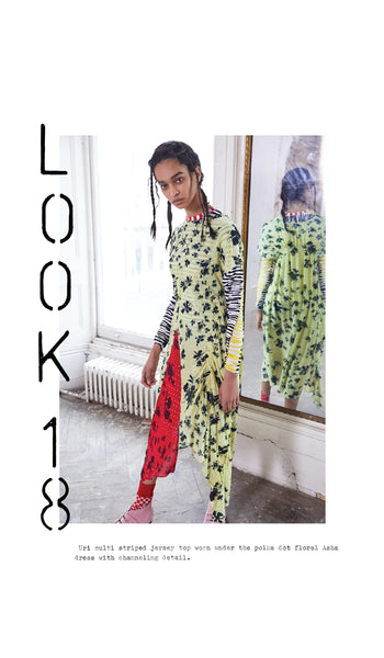 PREEN LINE RESORT 19 LOOK 18 Uri Top and Asha Dress. 