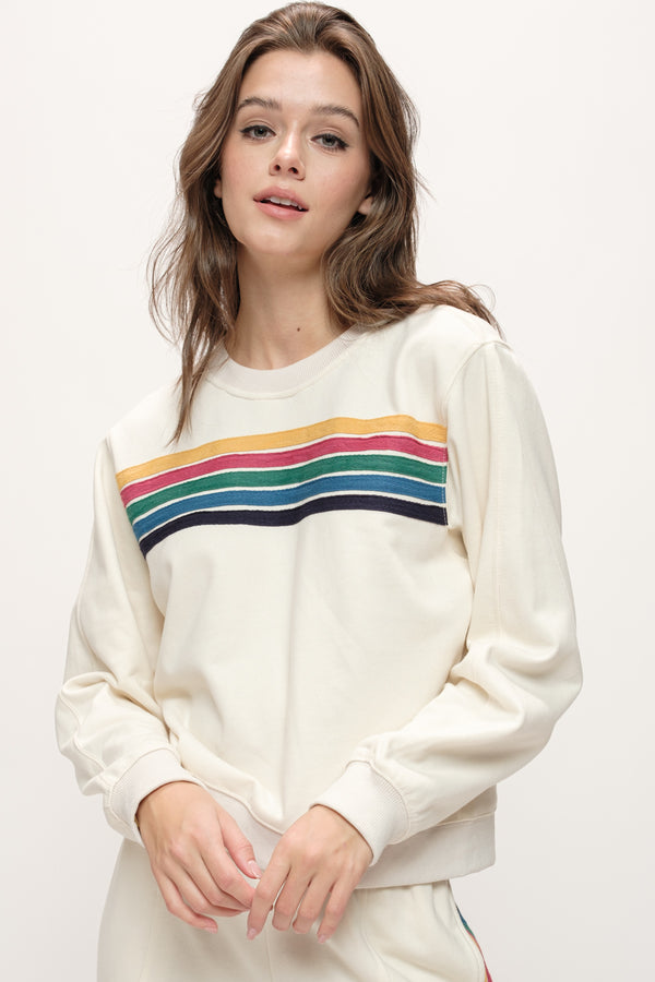 The Greii Relaxed Fit Set With Colorful Stripe Detail - Dales Clothing ...