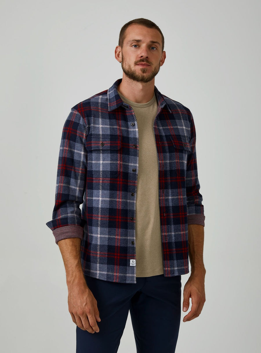 Plaid Cotton Flannel Shirt SH2135