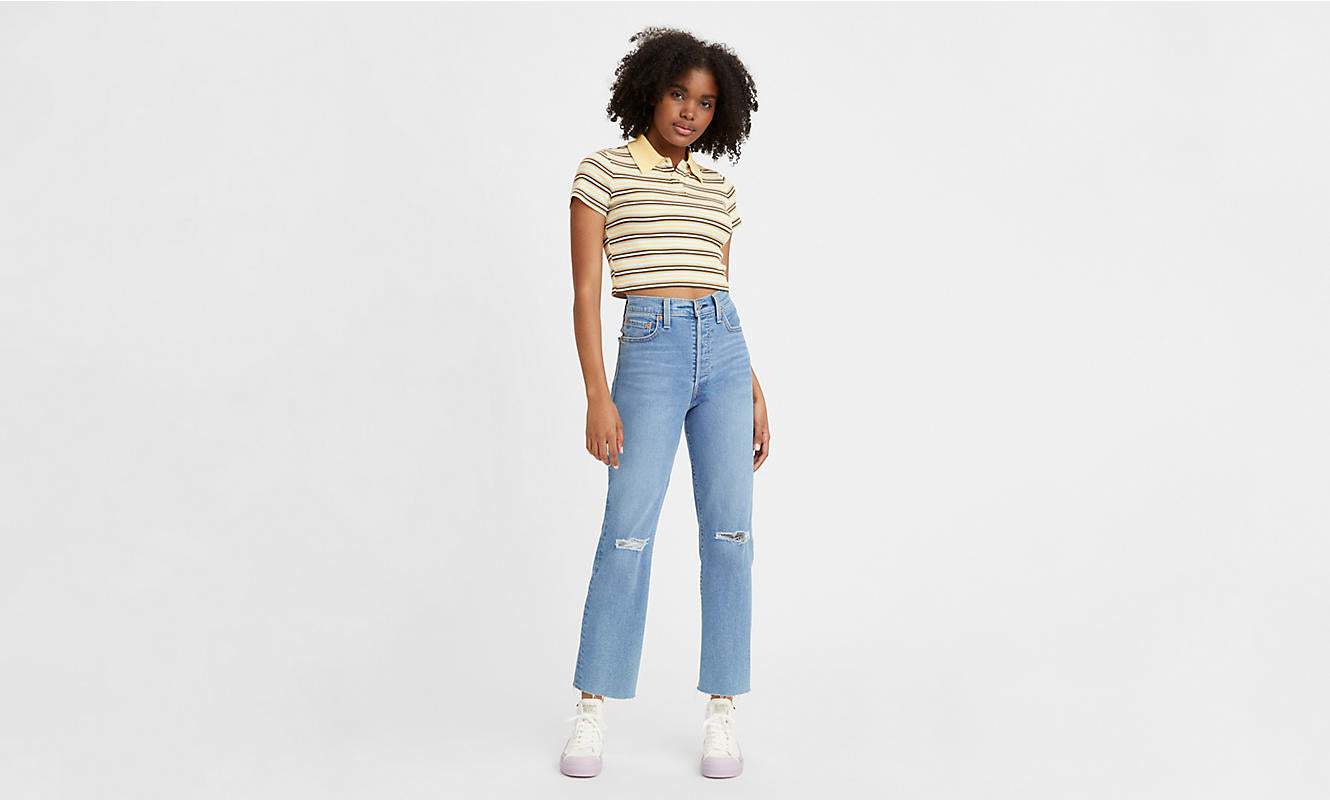 Levis Ribcage Straight Ankle Fall Trip - Dales Clothing for Men and Women