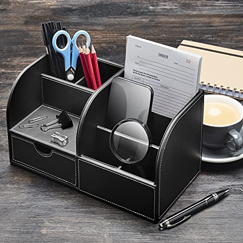 Office Desk Accessories for Men, Personalized Desk Organizer, Leather Desk  Pad, Mouse Mat, Pen Cup, Catchall Tray, Coaster, New Office Gifts 