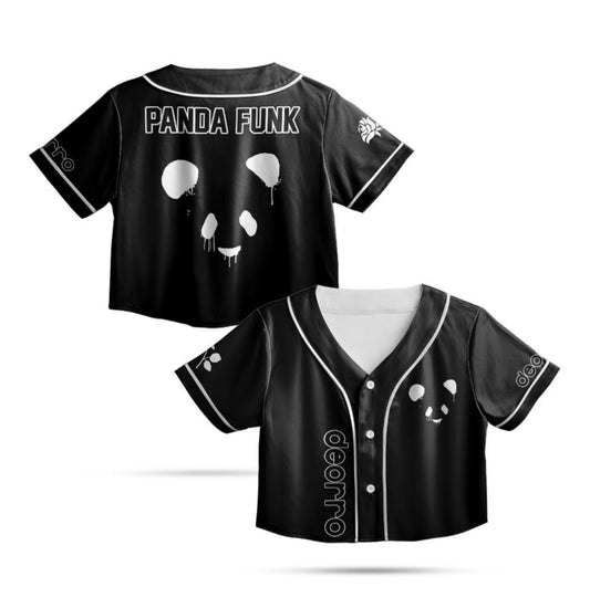 Blue Deorro panda Baseball Jersey