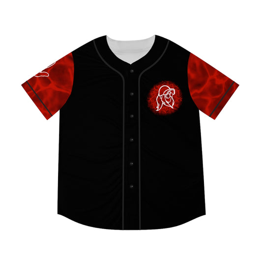 Deorro Black Pinstripe Baseball Jersey