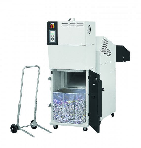 Big Paper Shredding Machine  Cross Cut HSM Powerline 450.2